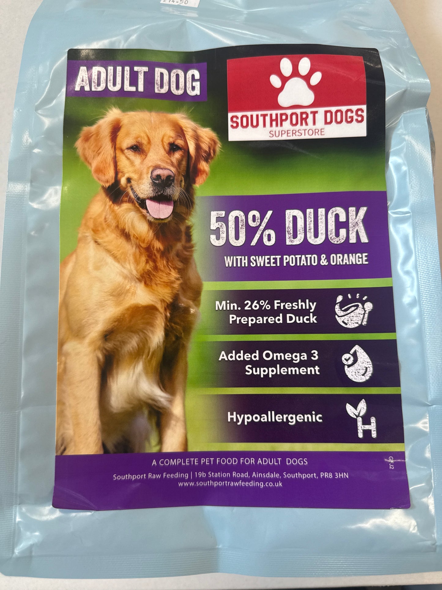 Duck with Sweet Potato & Orange