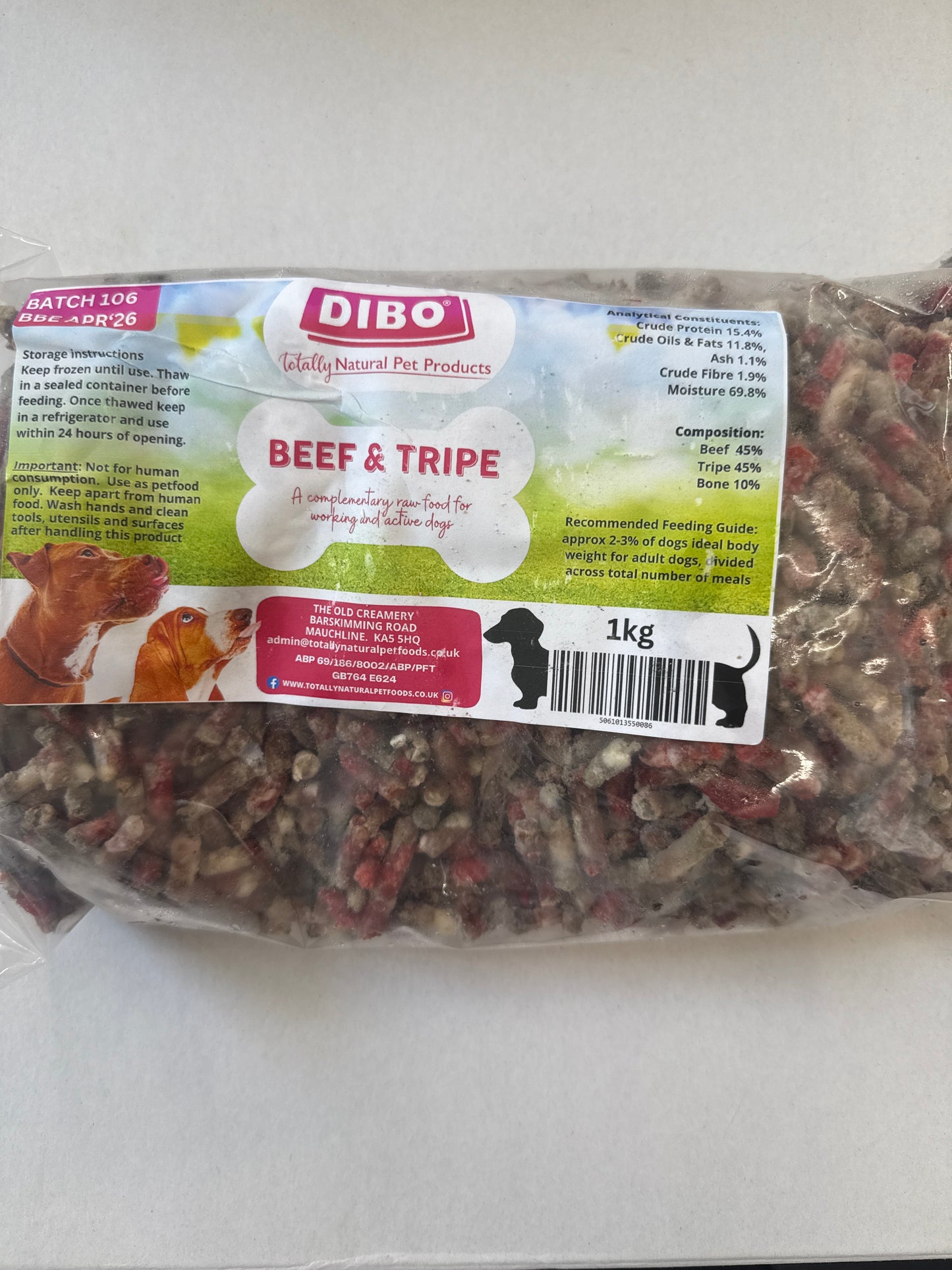 Dibo 1KG Freeflow Mince
