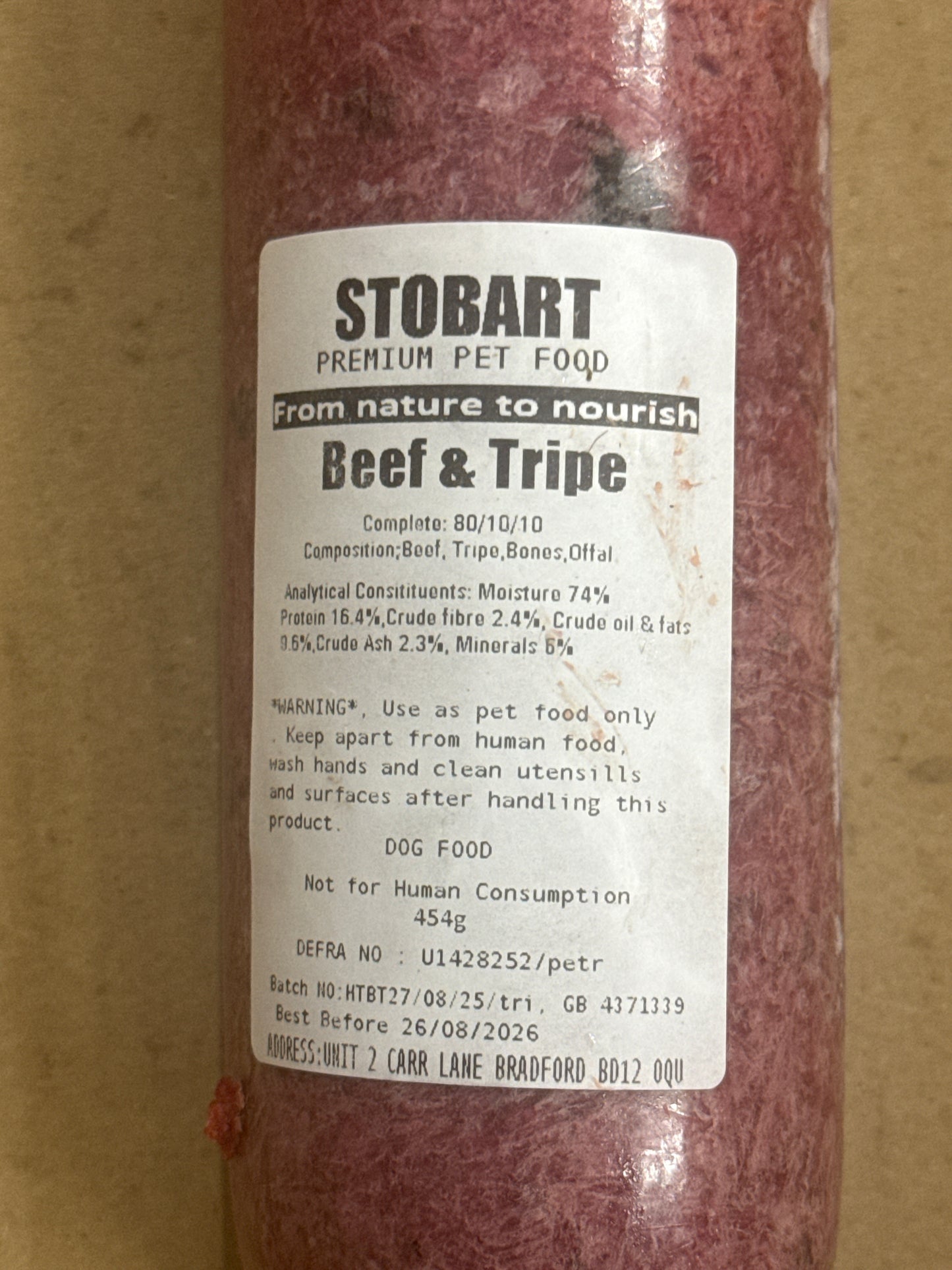 Beef & Tripe