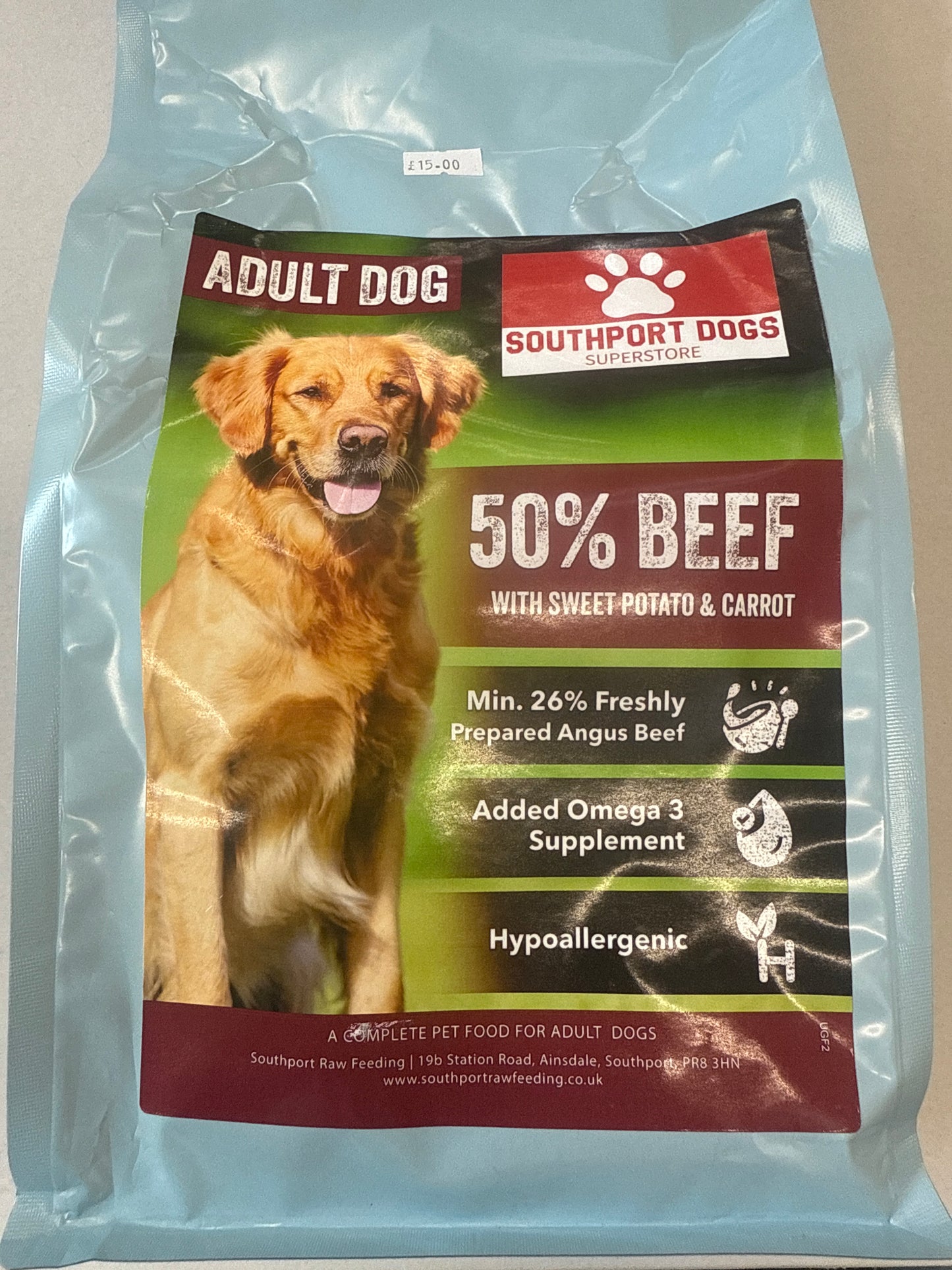 Beef with Sweet potato & Carrot