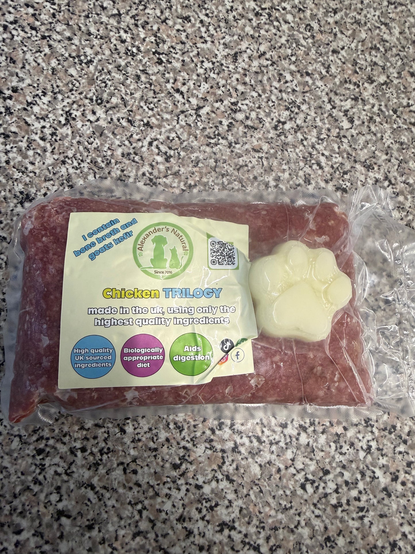 Chicken with Kefir & Bone Broth 500G