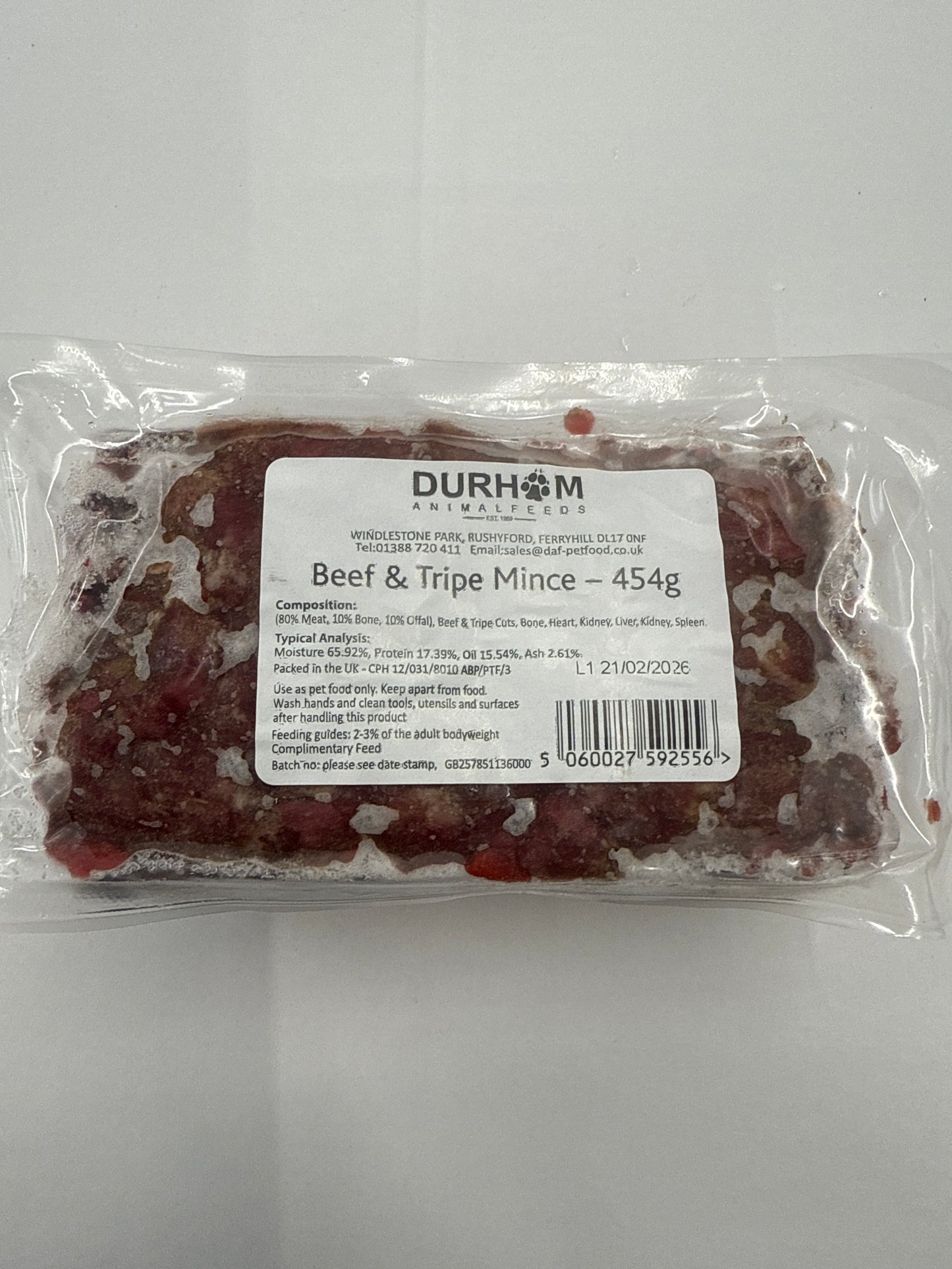 Beef & Tripe