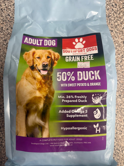 Grain Free Duck with Sweet Potato & Orange 2KG