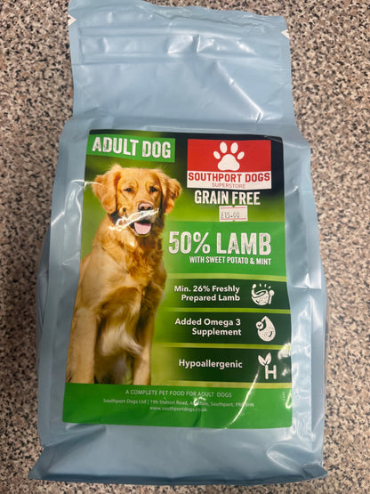 Grain Free Lamb with Sweet Potato & Mint 2KG