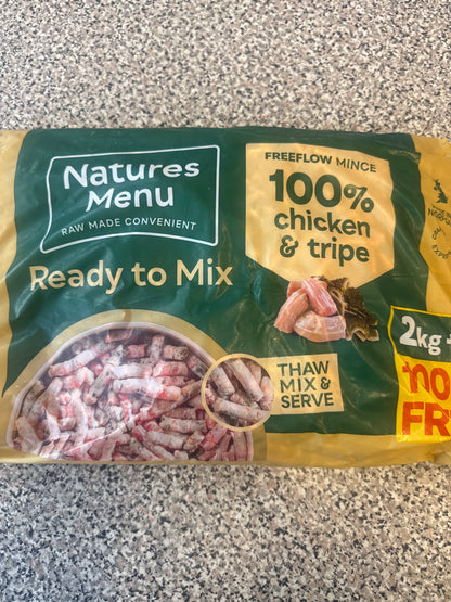 Natures Menu - Freeflow 2KG
