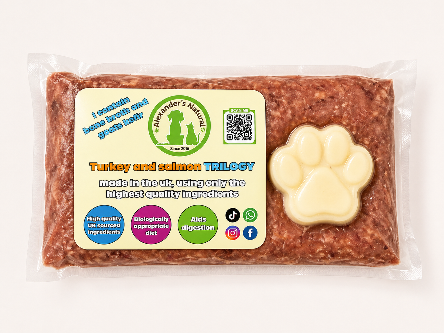 Alexander’s Natural - Turkey & Salmon Trilogy (500G)