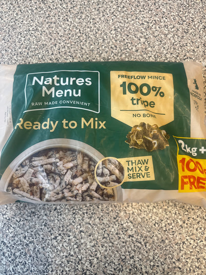 Natures Menu - Freeflow 2KG