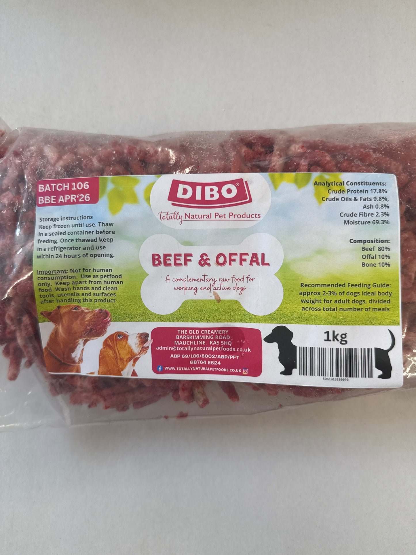 Dibo 1KG Freeflow Mince
