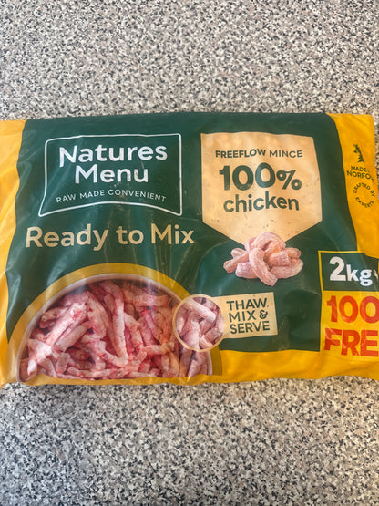 Natures Menu - Freeflow 2KG