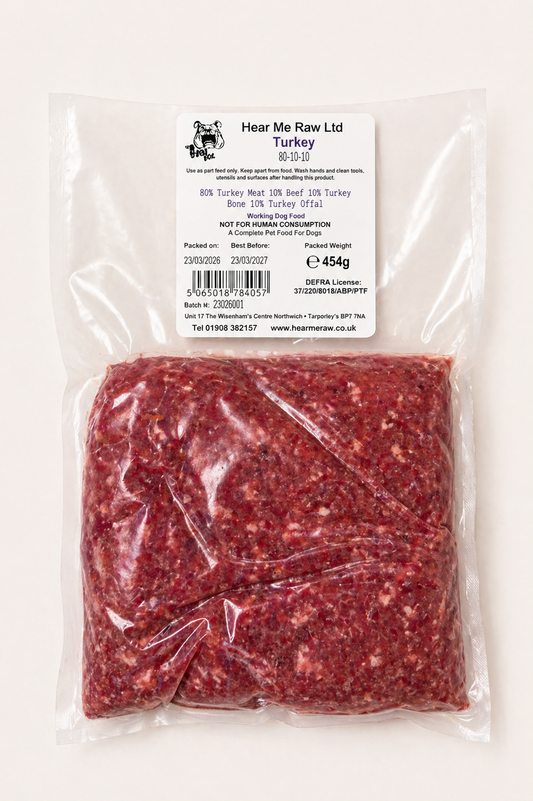 Hear Me Raw - Turkey 454g