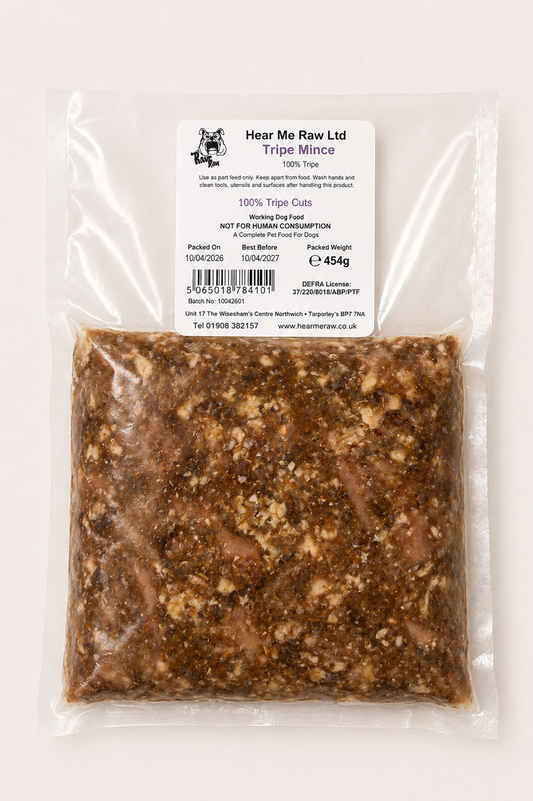 Hear Me Raw - Tripe 454g