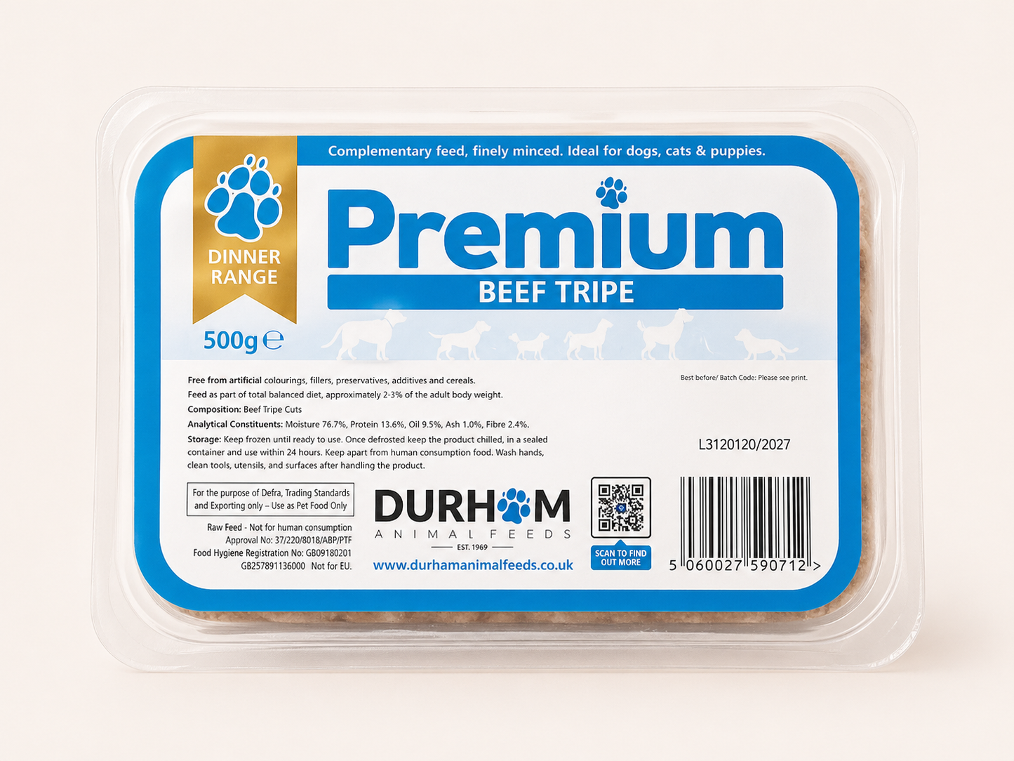 Durham - Premium Dinners 500G
