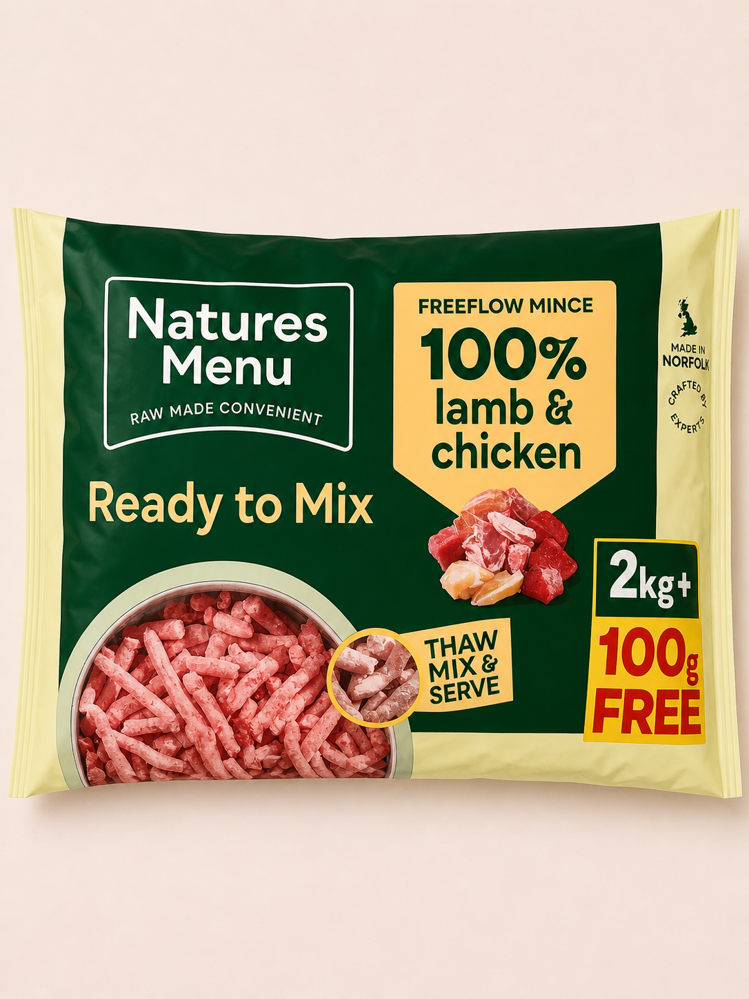 Natures Menu - Freeflow 2KG
