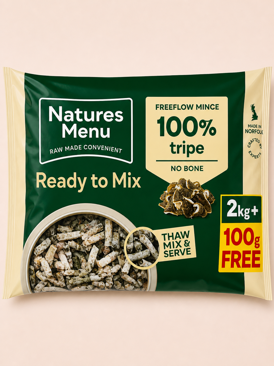 Natures Menu - Freeflow 2KG