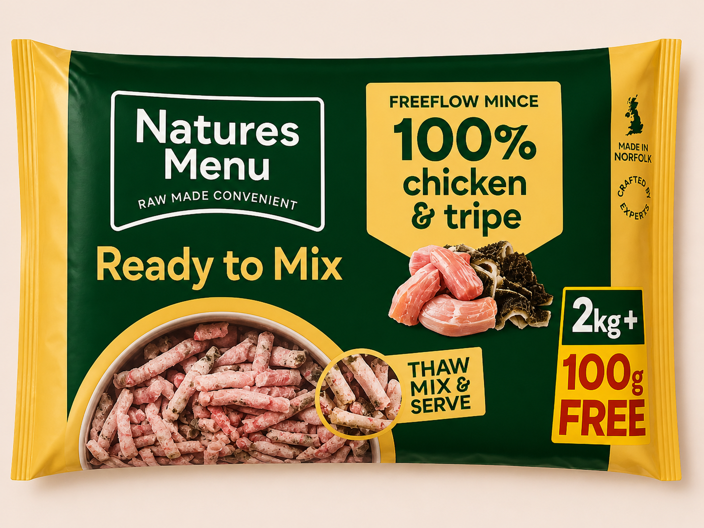 Natures Menu - Freeflow 2KG