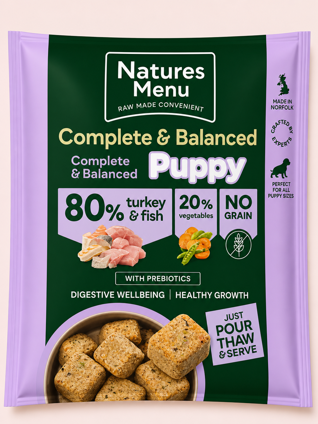 Natures Menu - 80/20 Nuggets 1kg
