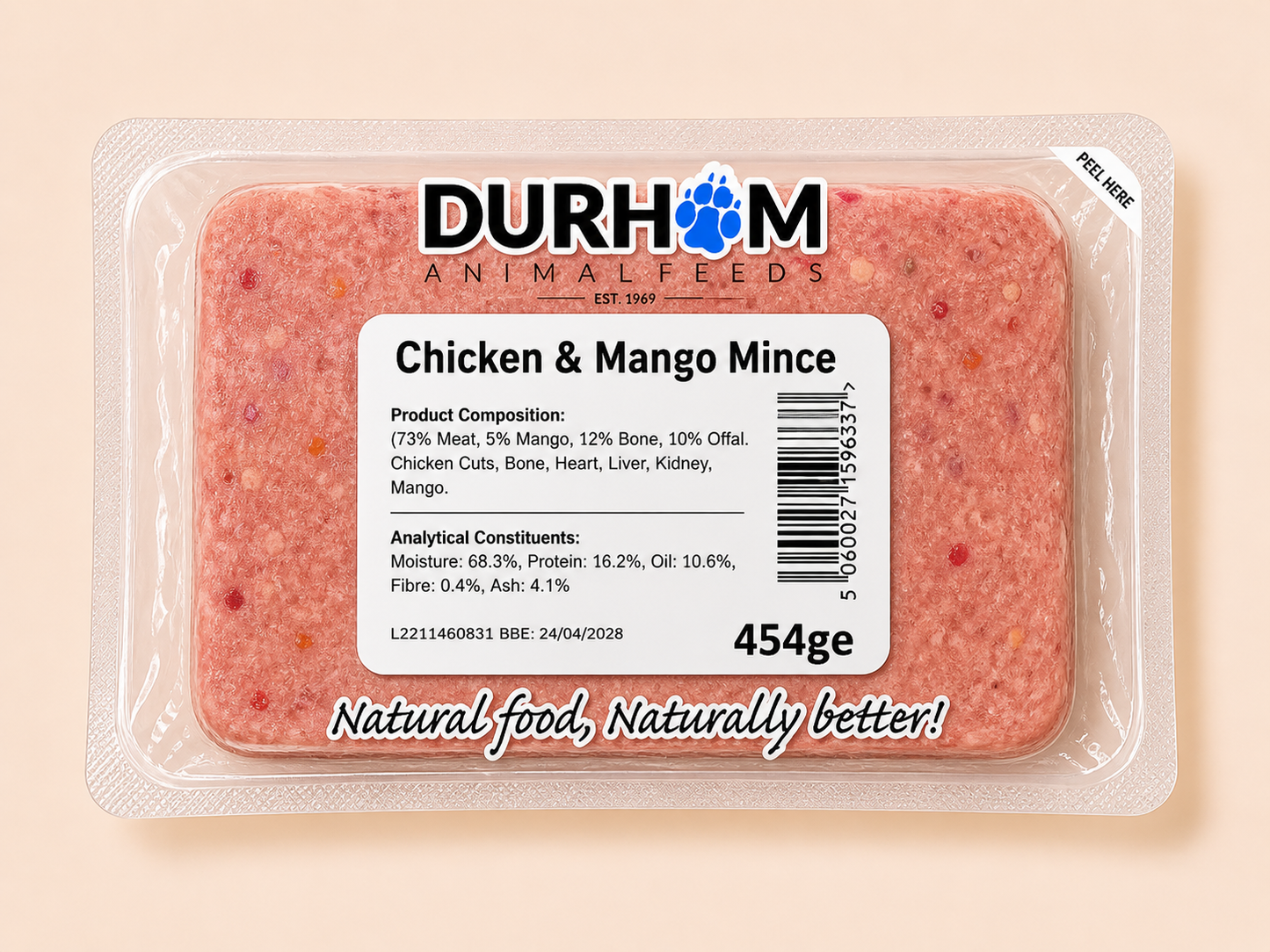 Durham - Chicken & Mango (454g) 💥 NEW IN 💥