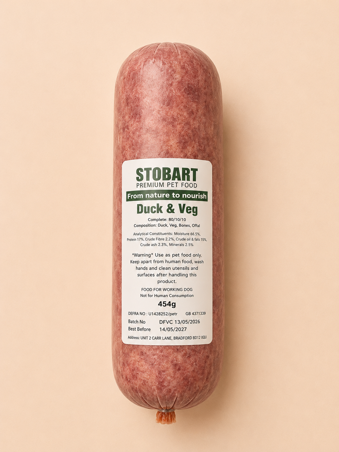 Stobart - Duck & Veg (454g)